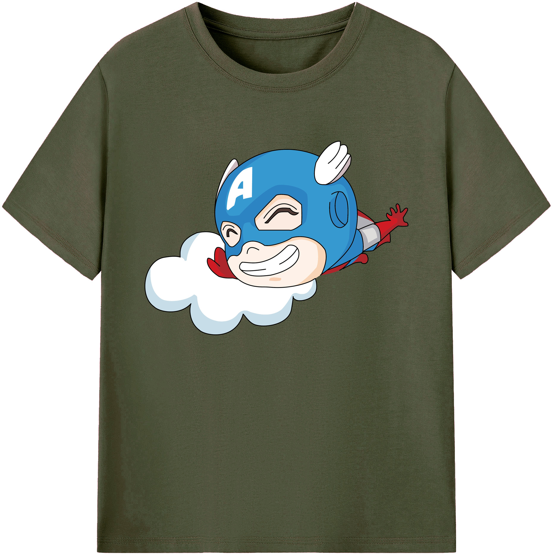 （画像用） アベンジャーズ The Avengers 綿100％ メンズ半袖Tシャツ｜肌触りやわらか＆通気性